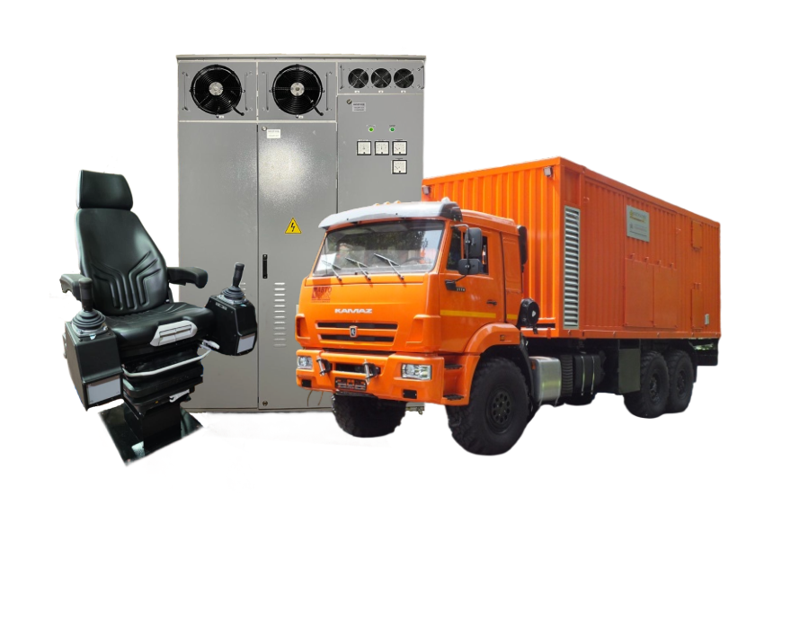 Electrical equipment of any complexity for heavy quarry equipment