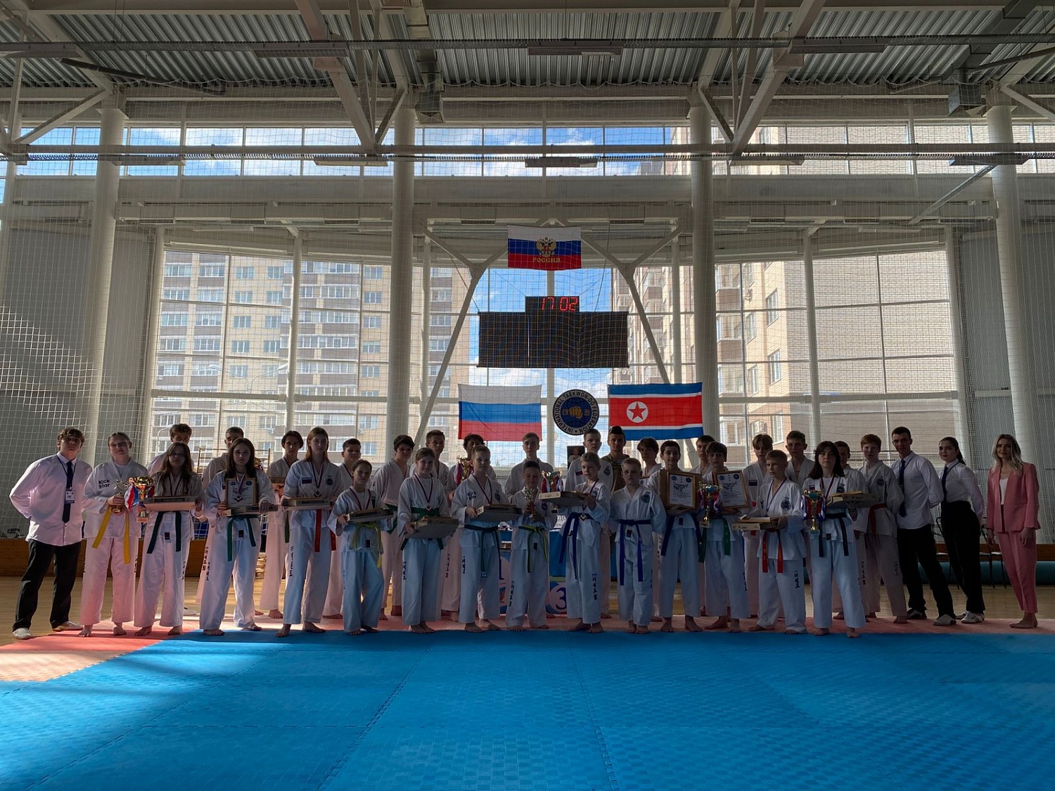 Первенство города Железногорска по тхэквандо ИТФ в Курской области: спортивный успех с поддержкой АО «РУДОАВТОМАТИКА им. В.В. Сафошина» 